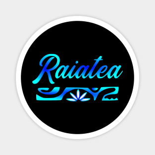 RAIATEA (blue lagoon) Magnet